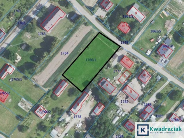 Działka budowlana Posada Jaćmierska, ul. Floriańska. Zdjęcie 1