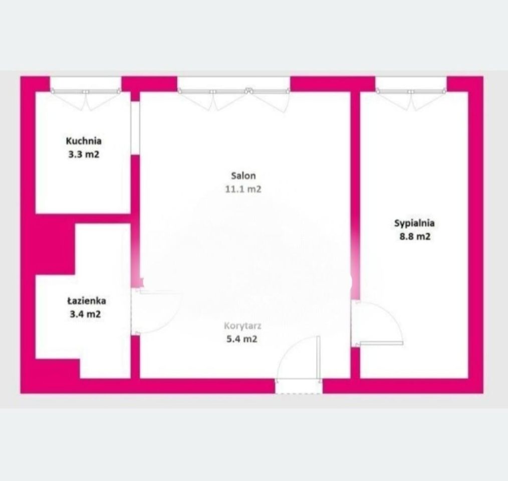 Mieszkanie 2-pokojowe Tarnów Gumniska, ul. Józefa Władysława Krogulskiego. Zdjęcie 9