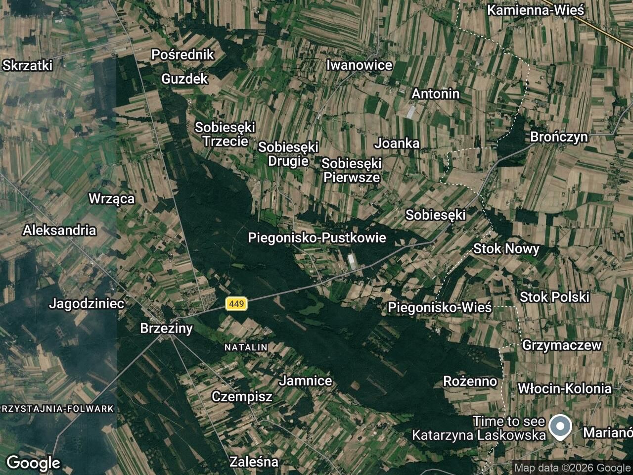 Działka rolna Piegonisko-Pustkowie. Zdjęcie 1