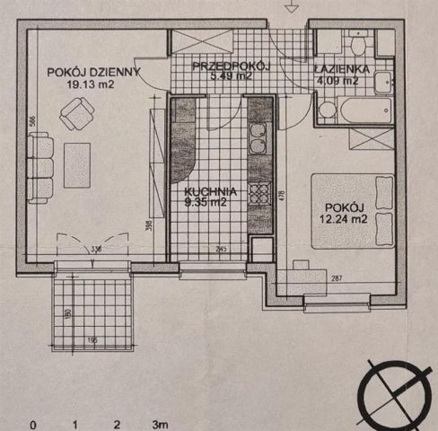 Mieszkanie 2-pokojowe Wrocław Psie Pole, al. Marcina Kromera. Zdjęcie 8