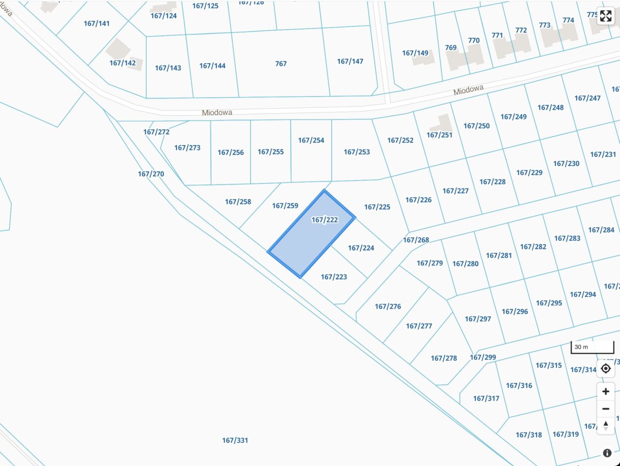 Działka budowlana Krępa Słupska, ul. Bratkowa. Zdjęcie 2