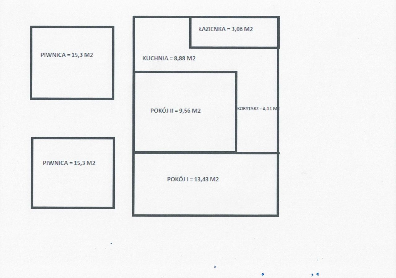 Mieszkanie 2-pokojowe Markowo. Zdjęcie 1