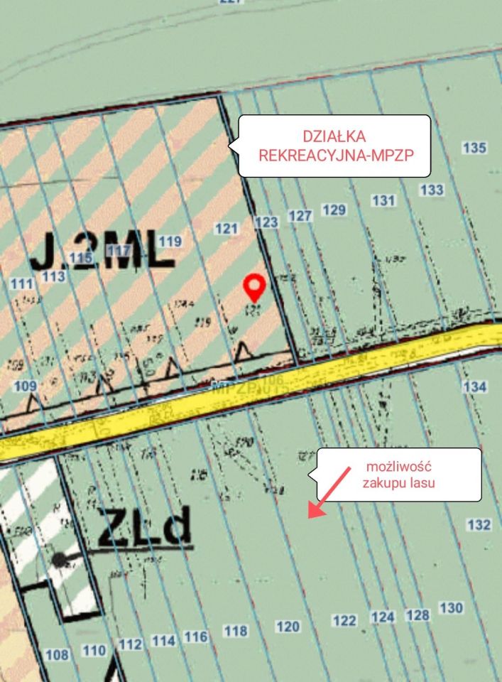 Działka rekreacyjna Nowa Strzemeszna. Zdjęcie 3