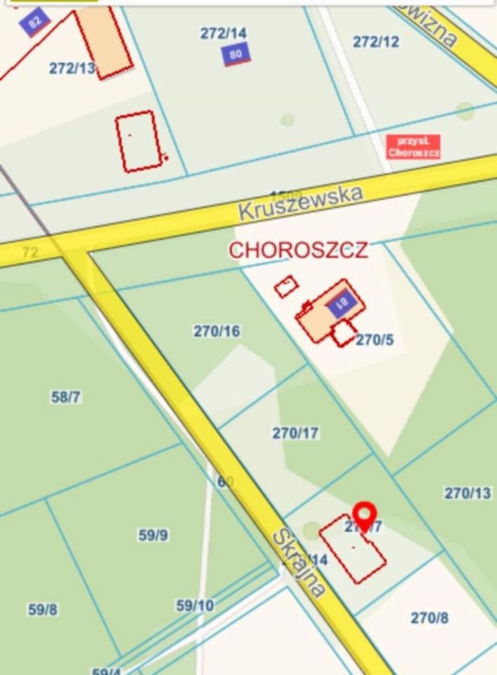 Działka budowlana Choroszcz, ul. Kruszewska