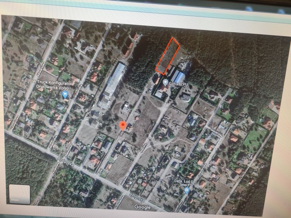 Działka budowlana Zamość, ul. Orki. Zdjęcie 3