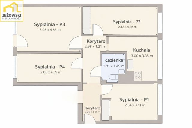Mieszkanie 4-pokojowe Lublin Kalinowszczyzna, ul. Stefana Okrzei. Zdjęcie 8