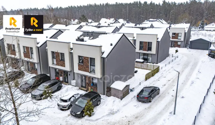 dom szeregowy, 4 pokoje Luzino, ul. Cicha