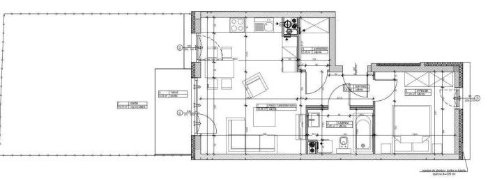 Mieszkanie 2-pokojowe Gdańsk Jasień, ul. Alfonsa Flisykowskiego. Zdjęcie 6