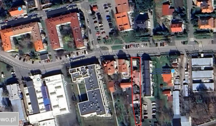 Działka inwestycyjna Konstancin-Jeziorna, ul. Rynkowa