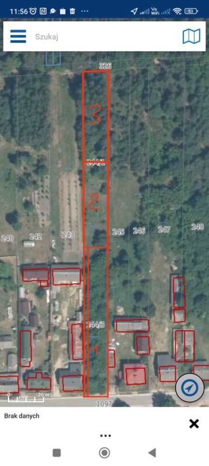 Działka budowlana Życiny. Zdjęcie 1