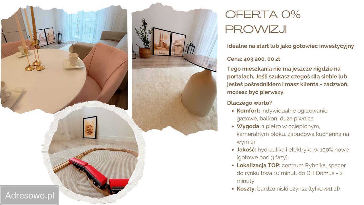 Mieszkanie 3-pokojowe Rybnik Maroko-Nowiny, ul. Pawła Cierpioła. Zdjęcie 5