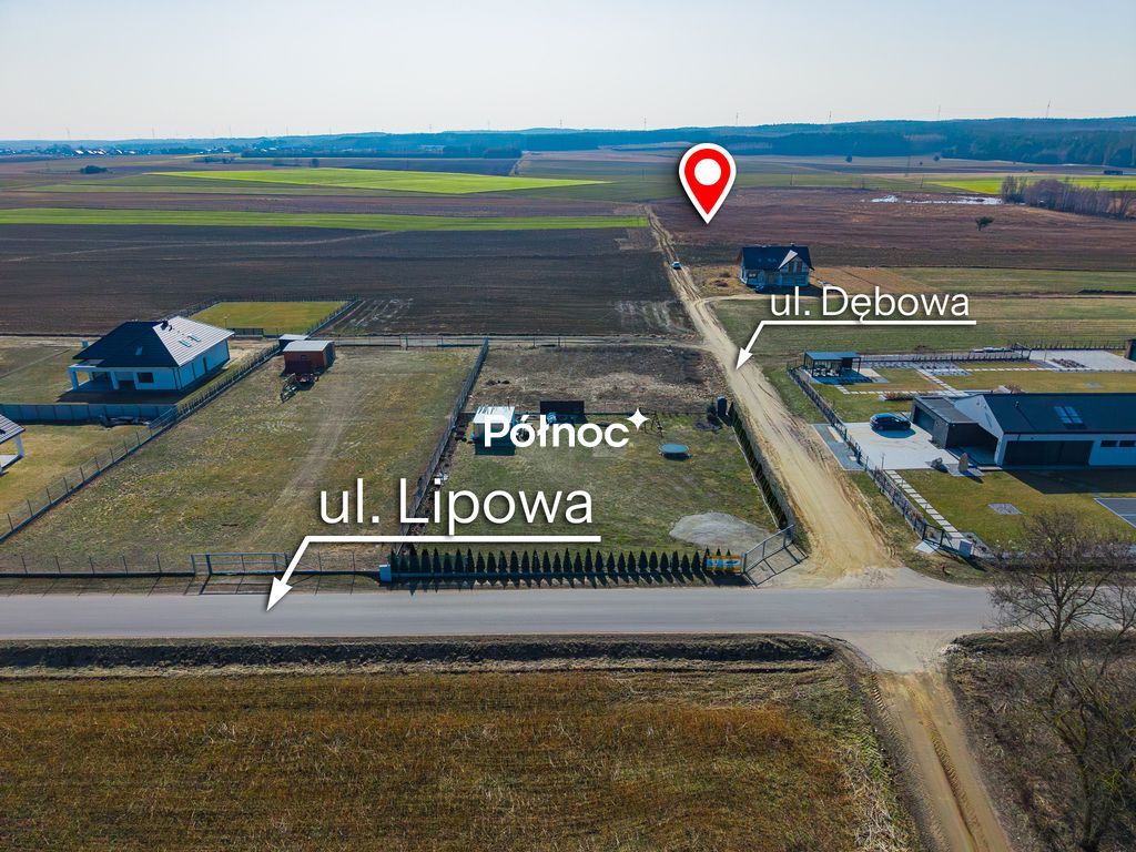 Działka budowlana Giełczyn, ul. Dębowa. Zdjęcie 2