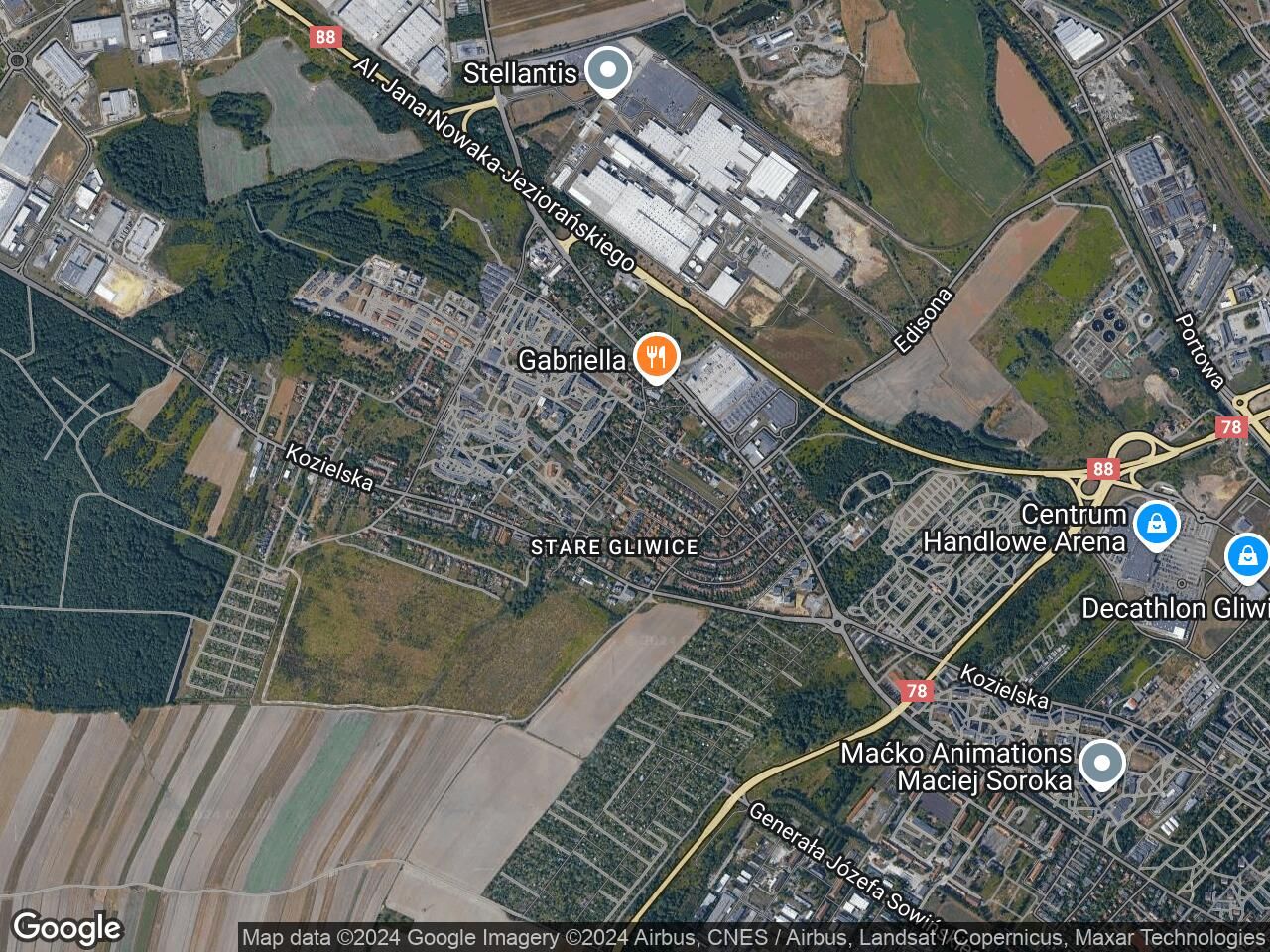 Działka budowlana Gliwice Stare Gliwice, ul. Wiejska. Zdjęcie 1