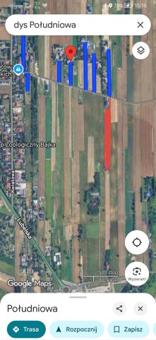 Działka rolno-budowlana Dys, ul. Południowa. Zdjęcie 3