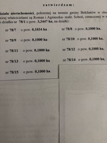 Działka budowlana Adamów. Zdjęcie 1