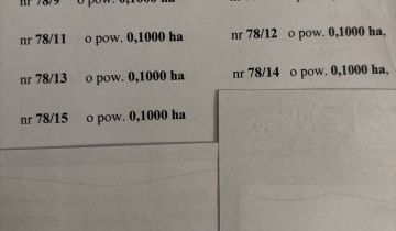 Działka budowlana Adamów