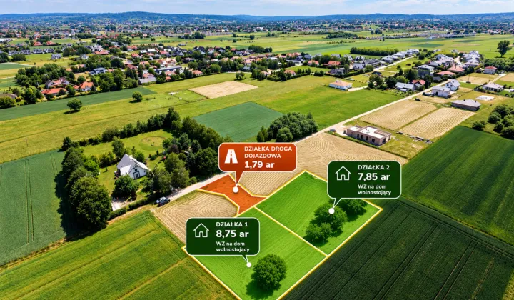 Działka budowlana Rzeszów Budziwój, ul. Senatorska