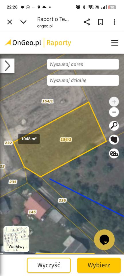 Działka rolno-budowlana Stawki