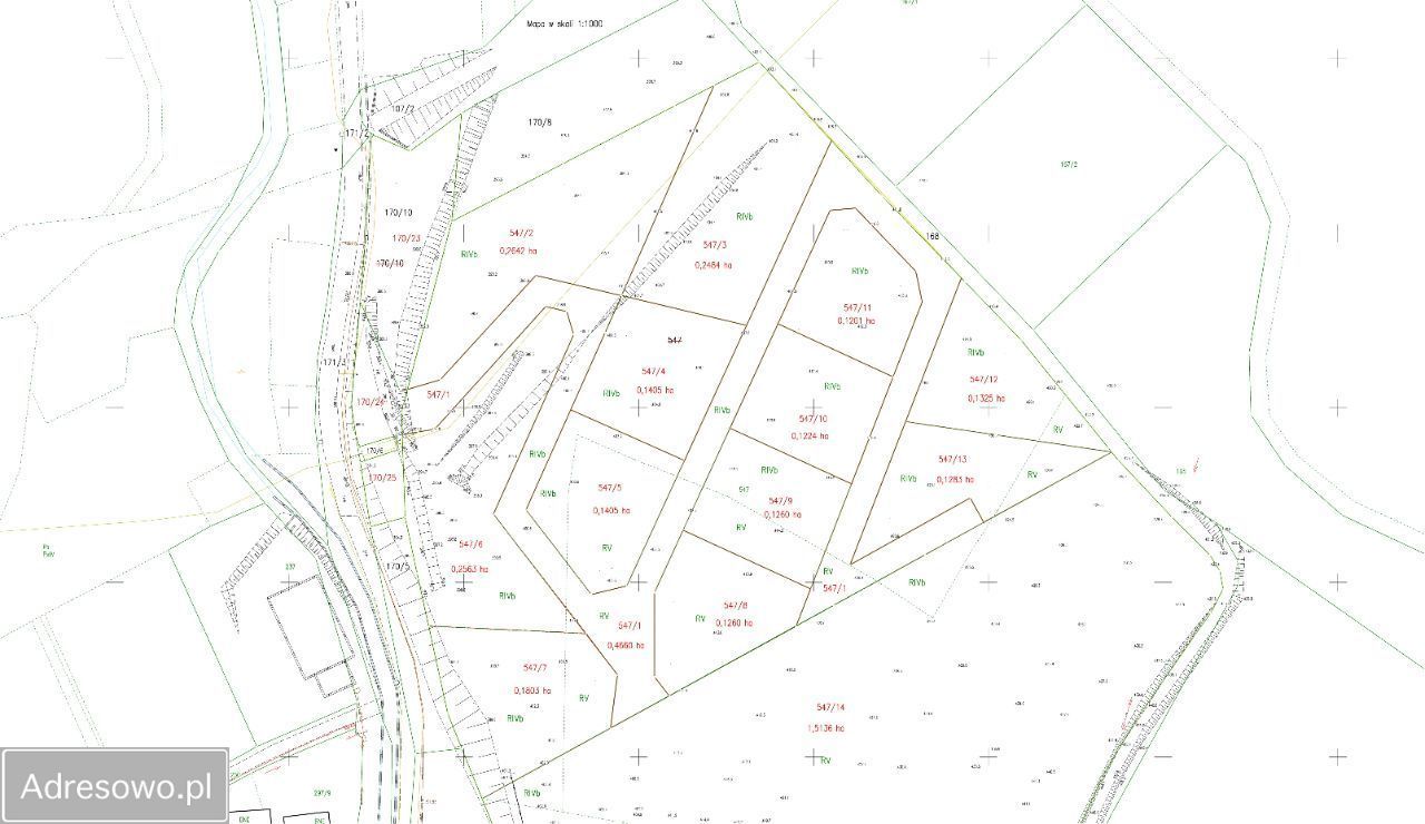 Działka budowlana Jugowice, ul. Górna. Zdjęcie 2