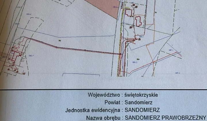 Działka rolno-budowlana Sandomierz Koćmierzów, ul. Koćmierzów