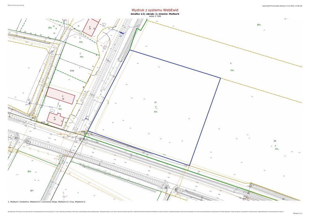 Działka budowlana Malbork. Zdjęcie 6