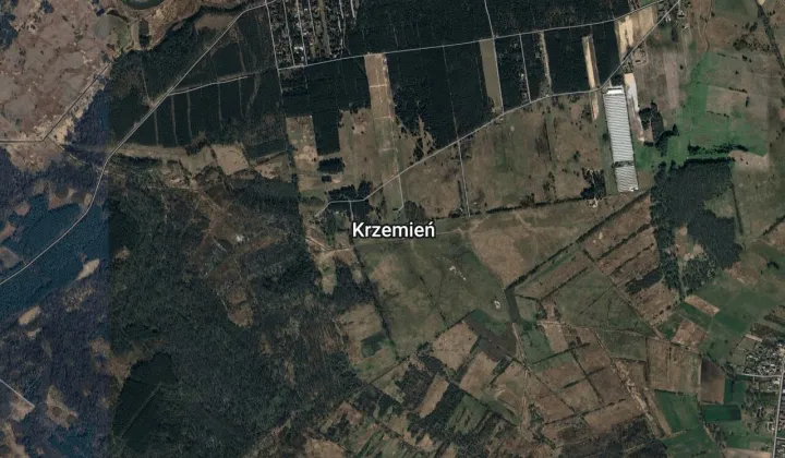 Działka rolna Krzemień