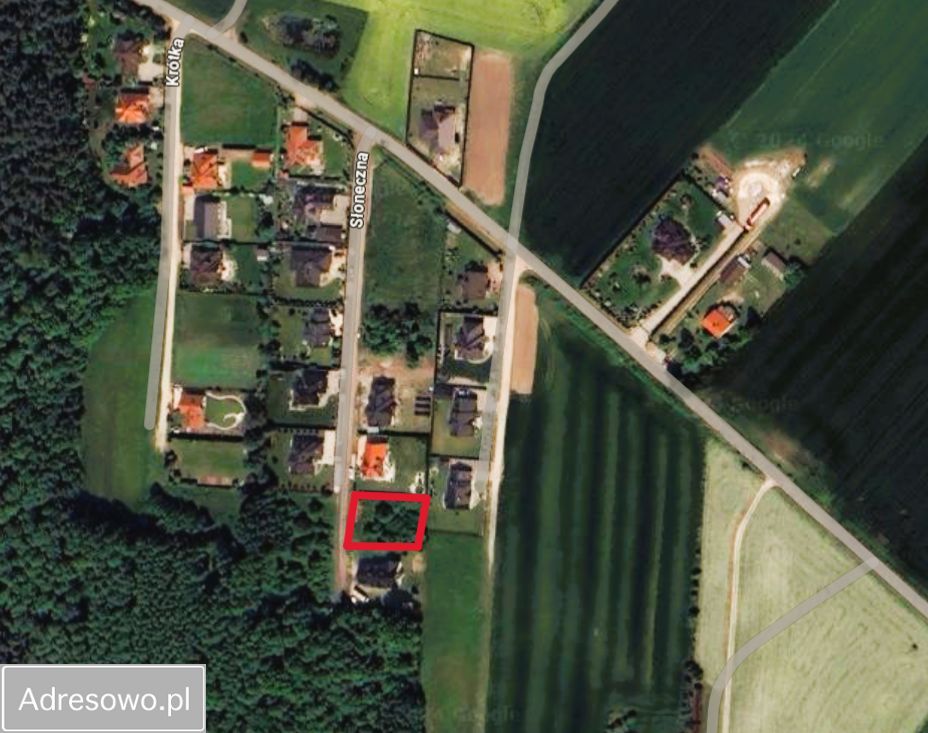 Działka budowlana Gąski, ul. Spokojna