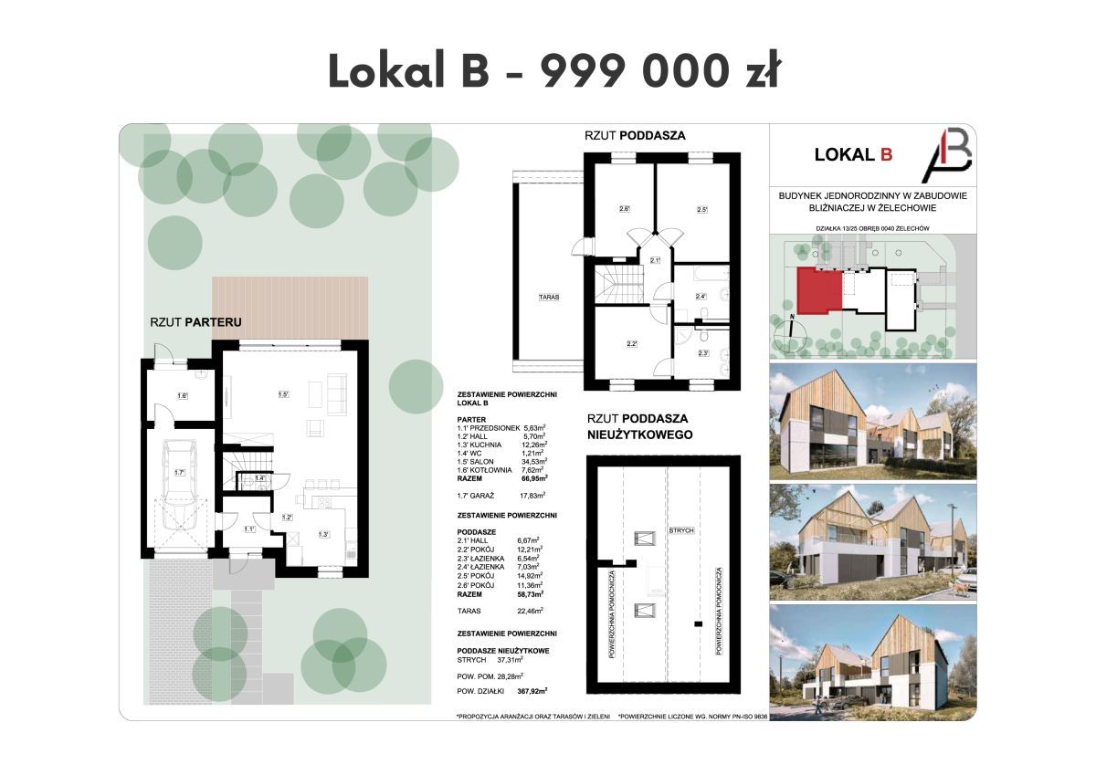 bliźniak, 4 pokoje Żelechów. Zdjęcie 17