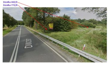 Działka rolna Jasień, przy DW 287