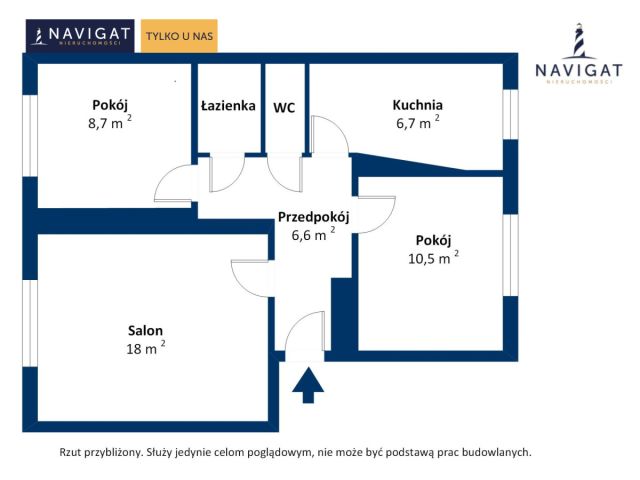 Mieszkanie 3-pokojowe Gdynia Karwiny, ul. Zofii Nałkowskiej. Zdjęcie 26