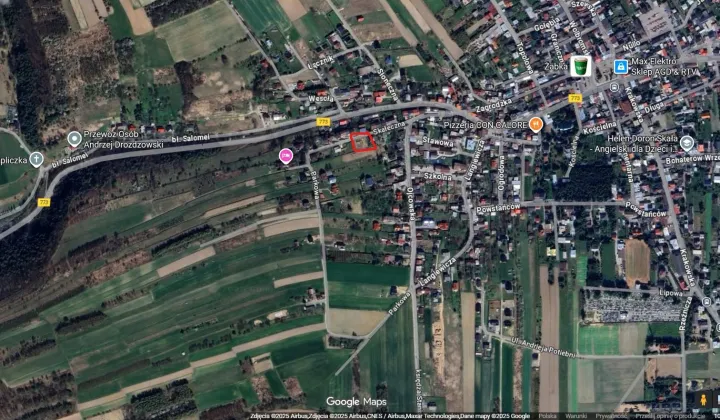 Działka budowlana Skała, ul. Skałeczna