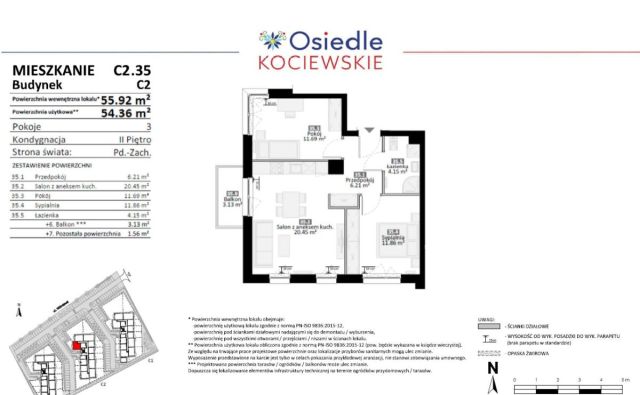 Mieszkanie 2-pokojowe Tczew. Zdjęcie 30