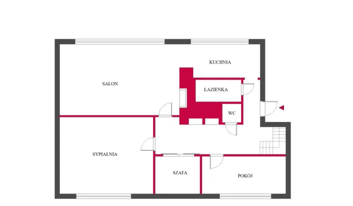 Mieszkanie 3-pokojowe Łódź Widzew, ul. Zbocze
