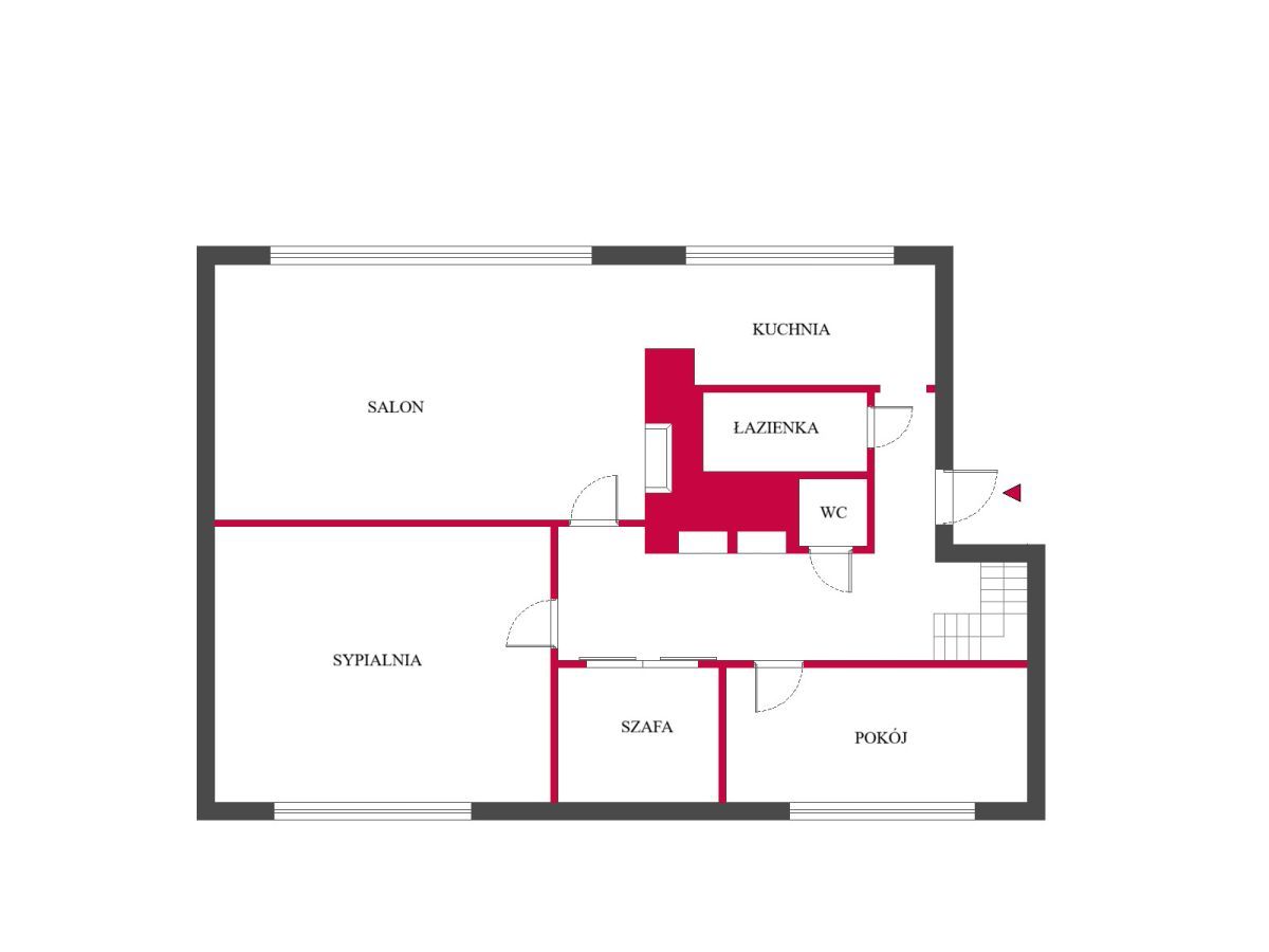 Mieszkanie 3-pokojowe Łódź Widzew, ul. Zbocze. Zdjęcie 1