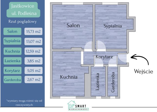 Mieszkanie 2-pokojowe Jastkowice, ul. Podleśna. Zdjęcie 14