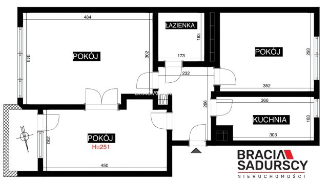 Mieszkanie 3-pokojowe Kraków Prokocim, ul. Erazma Jerzmanowskiego. Zdjęcie 19
