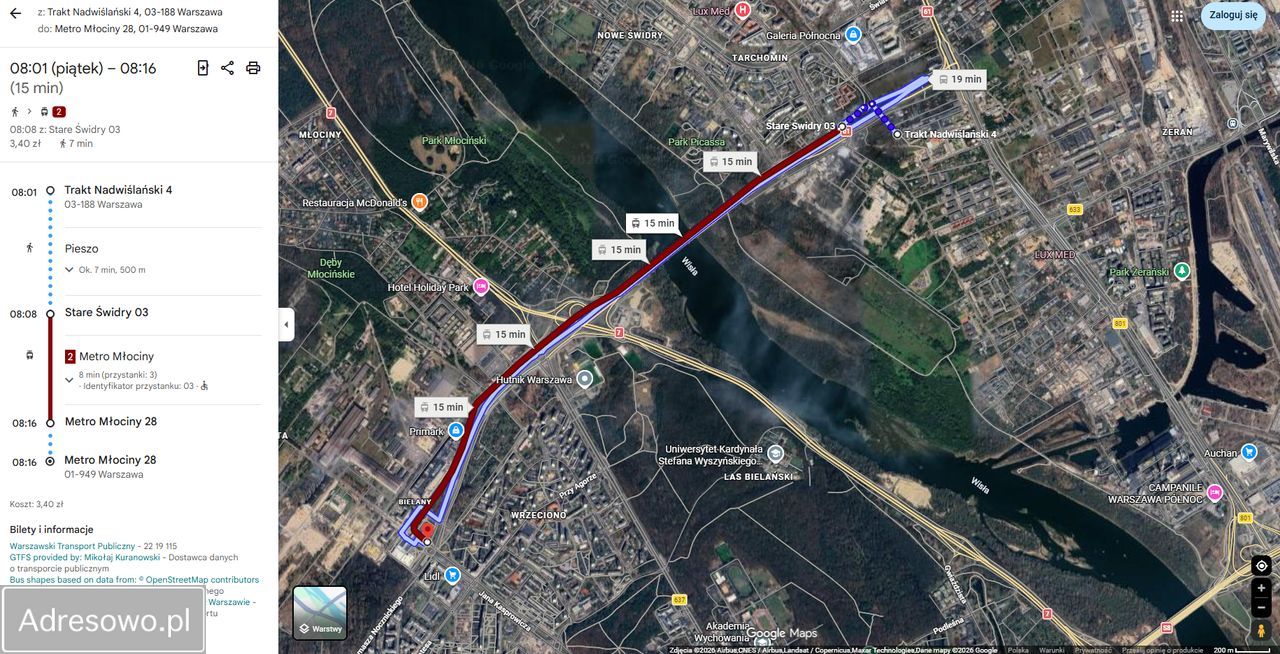Mieszkanie 1-pokojowe Warszawa Białołęka, ul. Trakt Nadwiślański. Zdjęcie 8