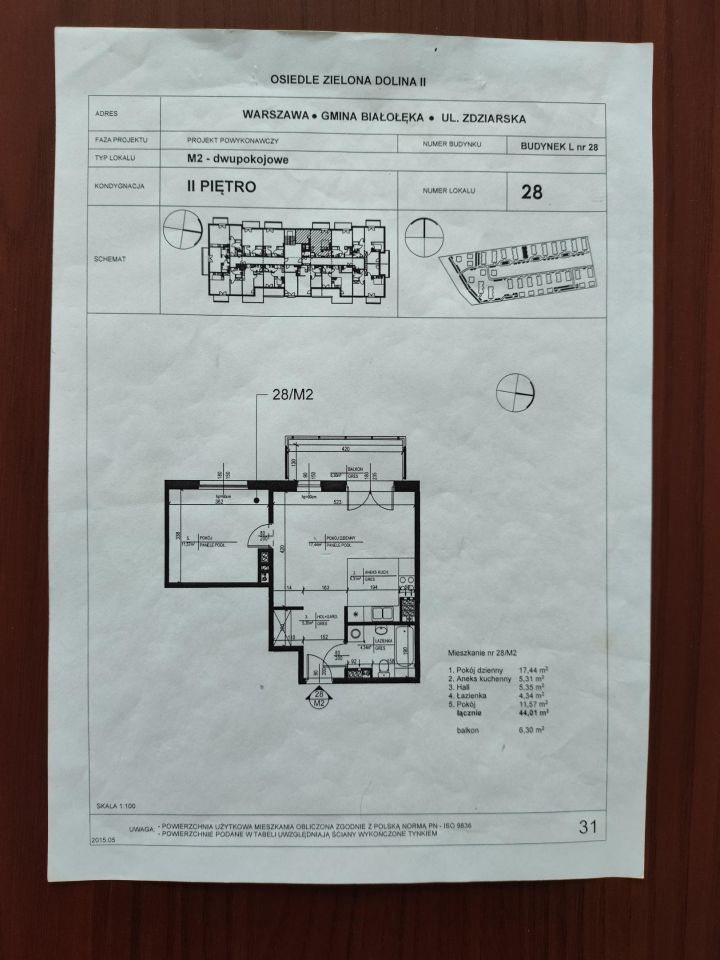 Mieszkanie 2-pokojowe Warszawa Białołęka, ul. Vincenza Belliniego. Zdjęcie 12