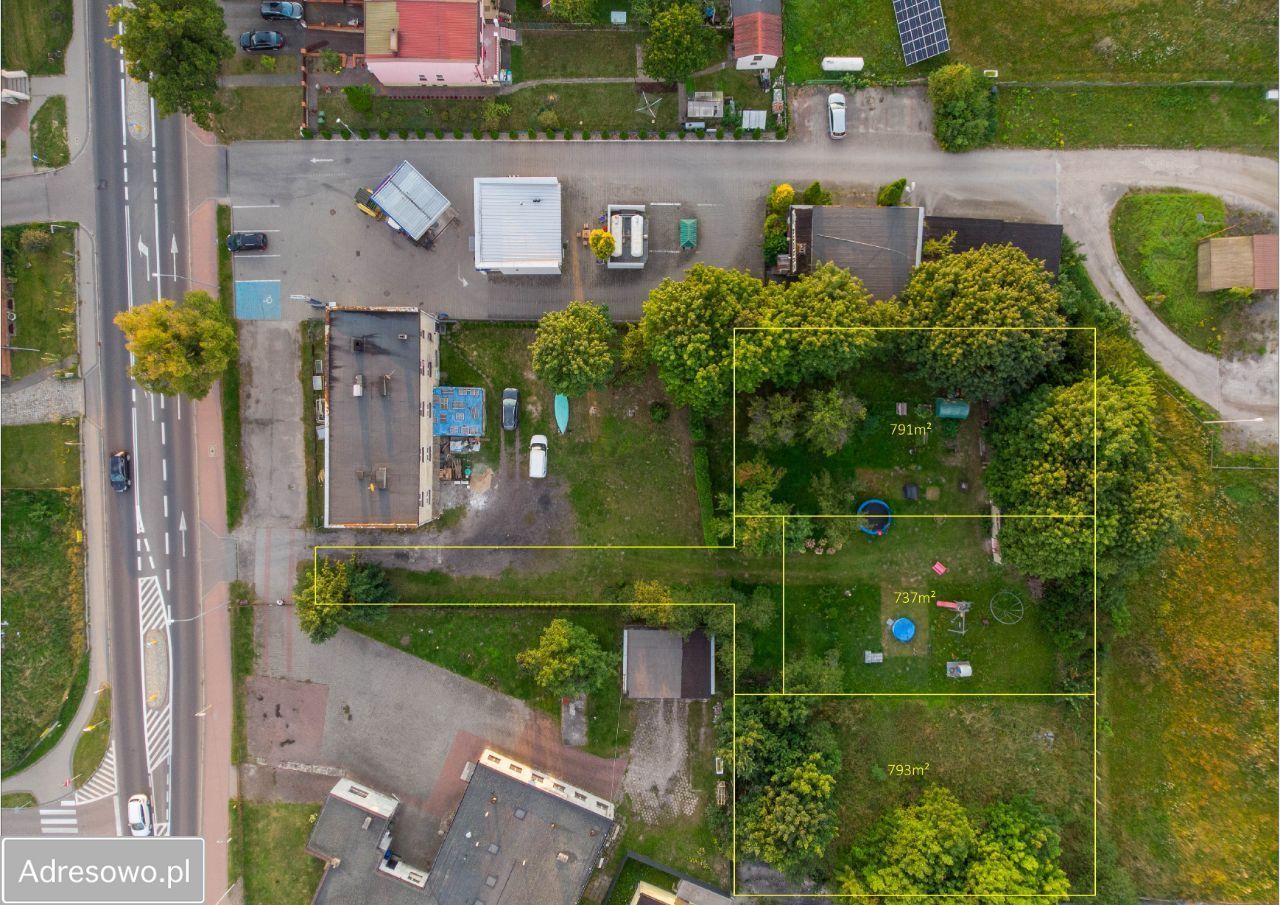 Działka budowlana Człuchów, ul. Juliusza Słowackiego