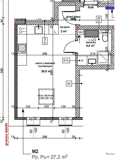 Mieszkanie 1-pokojowe Szczecin Centrum. Zdjęcie 5