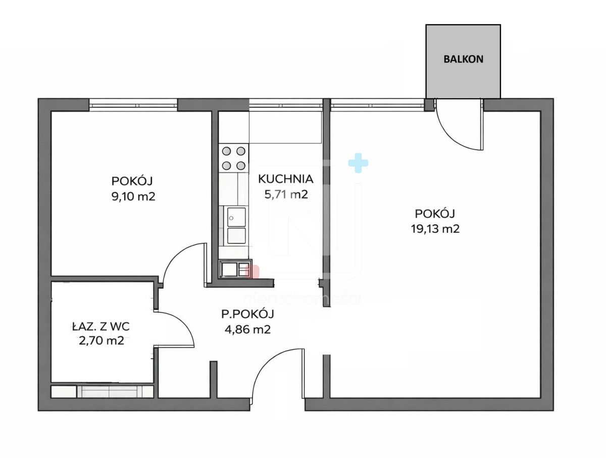 Mieszkanie 2-pokojowe Warszawa Żoliborz, ul. Elbląska. Zdjęcie 17
