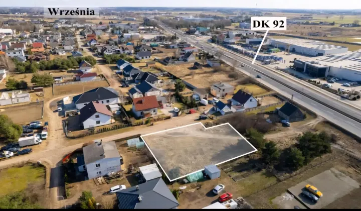 Działka budowlana Psary Małe, ul. Rolna