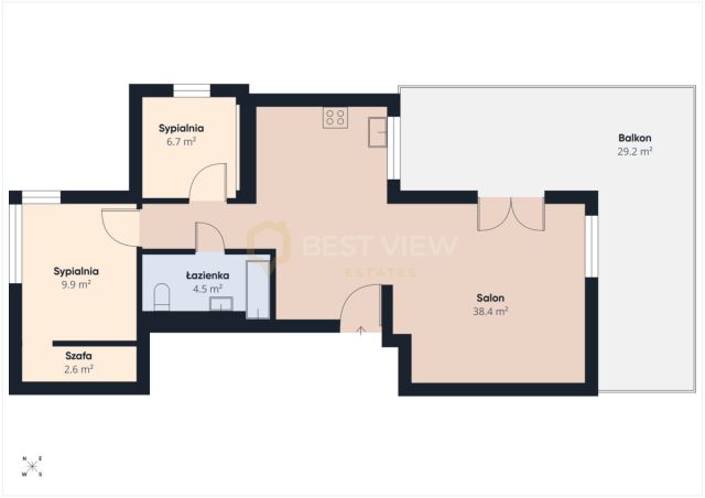 Mieszkanie 3-pokojowe Warszawa Praga, ul. Floriana Znanieckiego. Zdjęcie 10