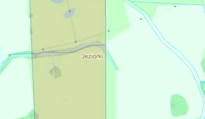 Działka rolna Jeziorki Wielkie