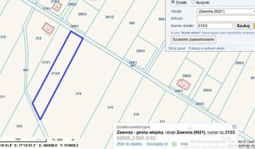 Działka budowlana Zawonia, ul. Tęczowa