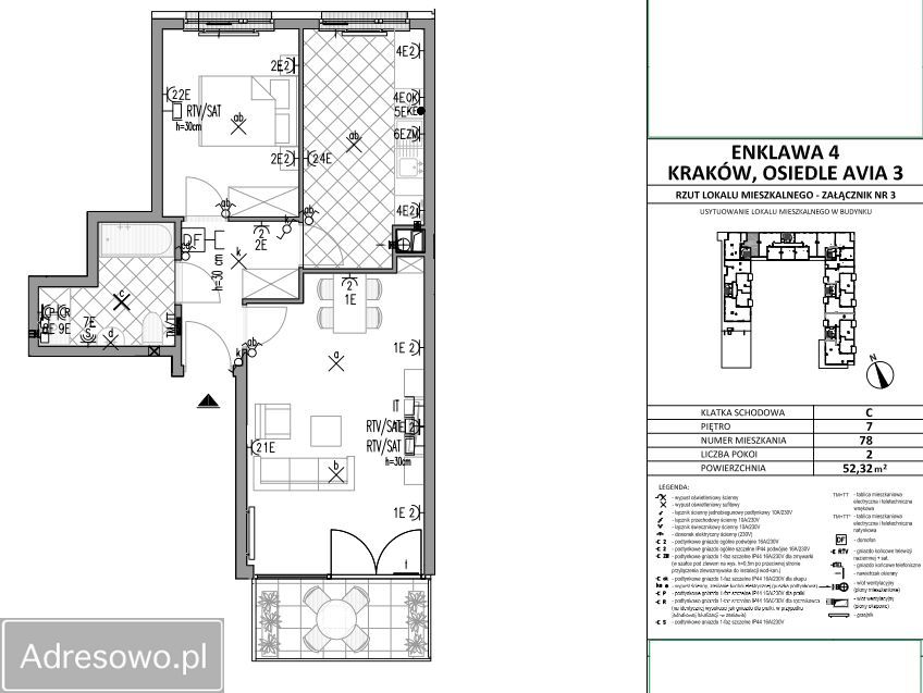 Mieszkanie 2-pokojowe Kraków Czyżyny, os. Osiedle Avia. Zdjęcie 11