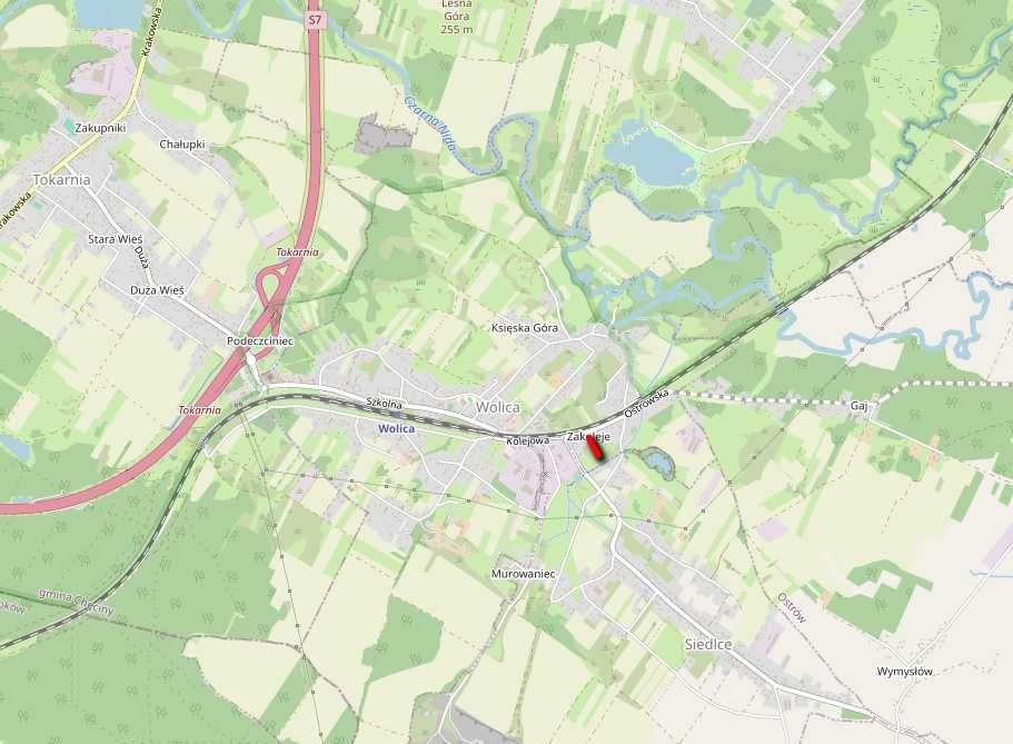 Działka budowlana Wolica, ul. Ostrowska. Zdjęcie 3