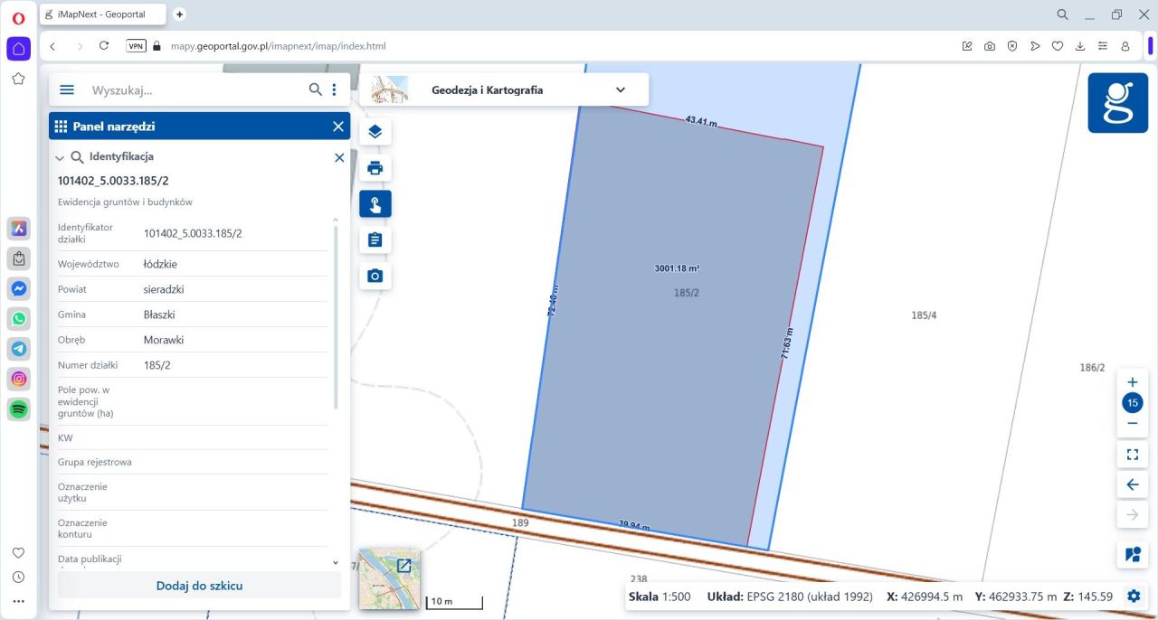 Działka rolno-budowlana Morawki. Zdjęcie 3