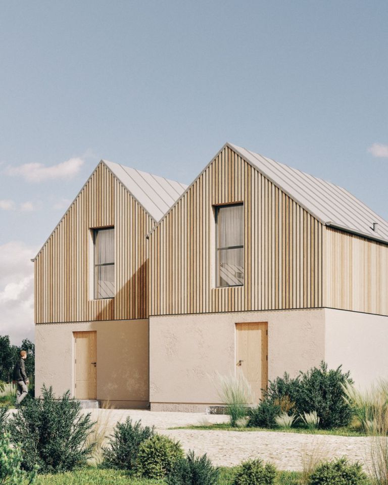 bliźniak, 3 pokoje Jantar. Zdjęcie 2