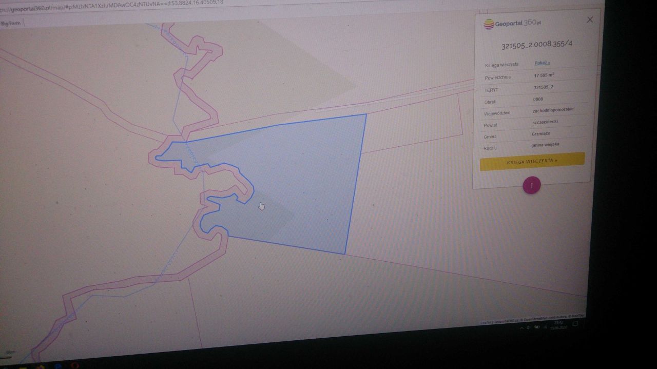 Działka rolna Mieszałki. Zdjęcie 3